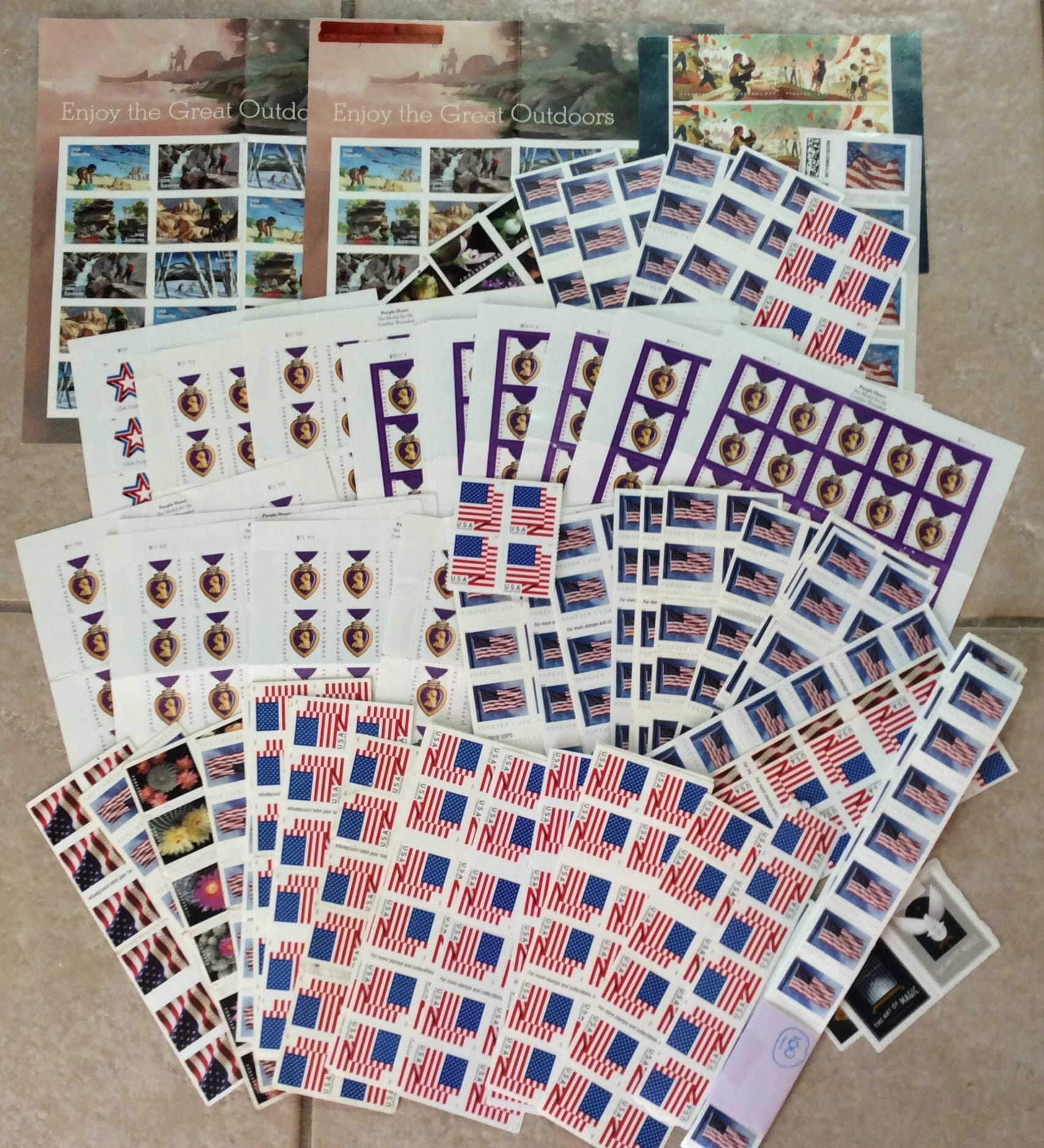 First-Class Forever® Stamps Mixed Lot, Usable Condition ($163.50 Face  Value) - Buy Discount Stamps