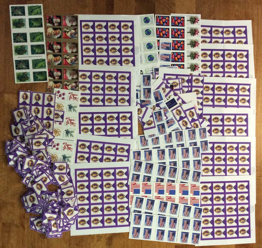 First-Class Forever® Stamps Mixed Lot, Usable Condition ($858.00 Face  Value) - Buy Discount Stamps
