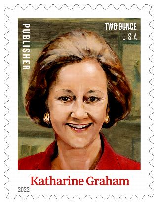 Katharine Graham Two Ounce Sheet Of 20 Buy Discount Stamps