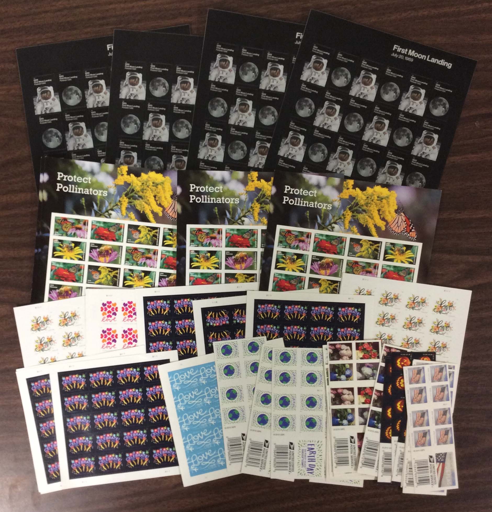 First-Class Forever® Stamps Mixed Lot, Usable Condition ($528.55